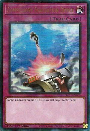 Compulsory Evacuation Device (PUR) (RA01-EN069) - 25th Anniversary Rarity Collection 1st Edition