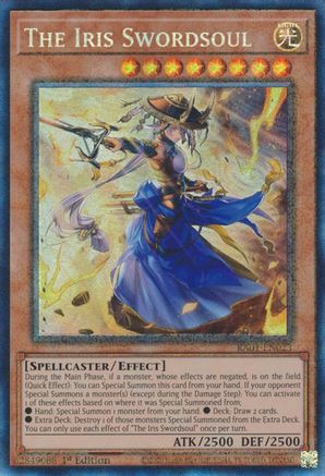 The Iris Swordsoul (PCR) (RA01-EN023) - 25th Anniversary Rarity Collection 1st Edition