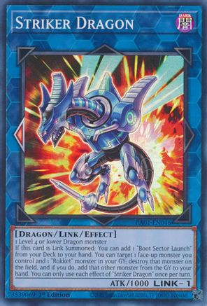 Striker Dragon (RA01-EN046) - 25th Anniversary Rarity Collection 1st Edition