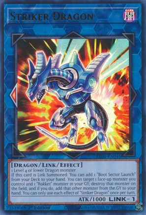 Striker Dragon (UR) (RA01-EN046) - 25th Anniversary Rarity Collection 1st Edition