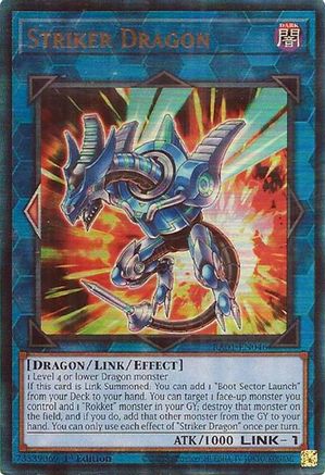 Striker Dragon (PUR) (RA01-EN046) - 25th Anniversary Rarity Collection 1st Edition