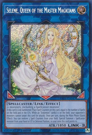 Selene, Queen of the Master Magicians (Secret Rare) (RA01-EN047) - 25th Anniversary Rarity Collection 1st Edition