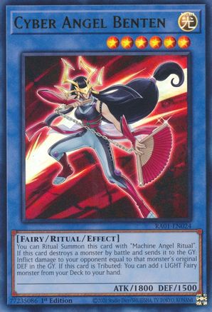 Cyber Angel Benten (UR) (RA01-EN024) - 25th Anniversary Rarity Collection 1st Edition
