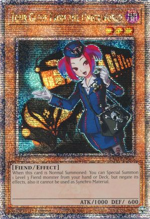 Tour Guide From the Underworld (Quarter Century Secret Rare) (RA01-EN005) - 25th Anniversary Rarity Collection 1st Edition