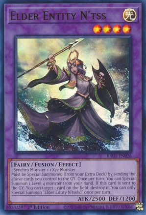 Elder Entity N'tss (UR) (RA01-EN026) - 25th Anniversary Rarity Collection 1st Edition