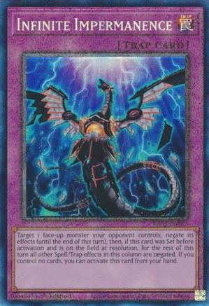 Infinite Impermanence (PCR) (RA01-EN075) - 25th Anniversary Rarity Collection 1st Edition
