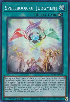 Spellbook of Judgment (RA01-EN054) - 25th Anniversary Rarity Collection 1st Edition