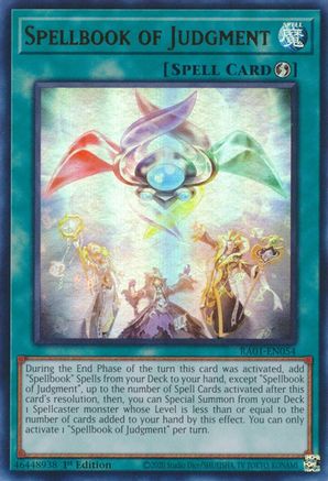 Spellbook of Judgment (UR) (RA01-EN054) - 25th Anniversary Rarity Collection 1st Edition