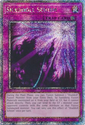 Shaddoll Schism (Quarter Century Secret Rare) (RA01-EN077) - 25th Anniversary Rarity Collection 1st Edition