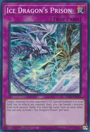 Ice Dragon's Prison (RA01-EN078) - 25th Anniversary Rarity Collection 1st Edition