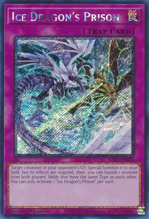 Ice Dragon's Prison (Platinum Secret Rare) (RA01-EN078) - 25th Anniversary Rarity Collection 1st Edition