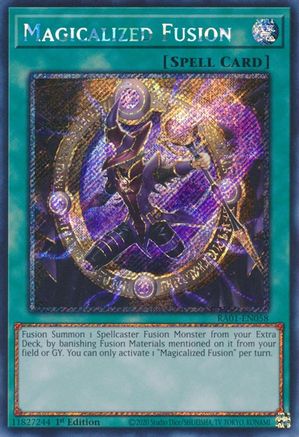 Magicalized Fusion (Platinum Secret Rare) (RA01-EN058) - 25th Anniversary Rarity Collection 1st Edition