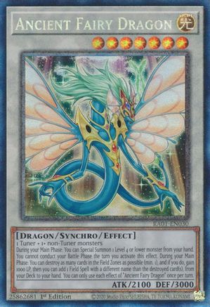 Ancient Fairy Dragon (PCR) - RA01-EN030 - 25th Anniversary Rarity Collection 1st Edition