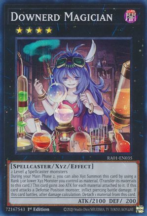 Downerd Magician (RA01-EN035) - 25th Anniversary Rarity Collection 1st Edition