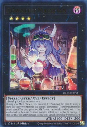 Downerd Magician (UR) (RA01-EN035) - 25th Anniversary Rarity Collection 1st Edition