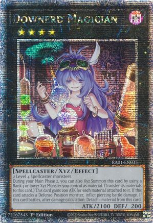 Downerd Magician (Quarter Century Secret Rare) (RA01-EN035) - 25th Anniversary Rarity Collection 1st Edition