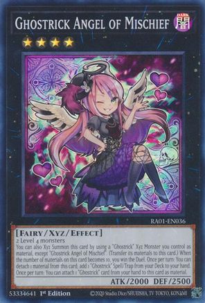 Ghostrick Angel of Mischief (RA01-EN036) - 25th Anniversary Rarity Collection 1st Edition