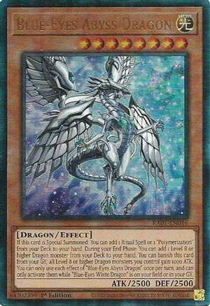 Blue-Eyes Abyss Dragon (PUR) (RA01-EN016) - 25th Anniversary Rarity Collection 1st Edition