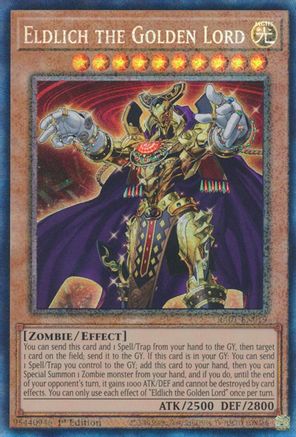 Eldlich the Golden Lord (PCR) (RA01-EN019) - 25th Anniversary Rarity Collection 1st Edition