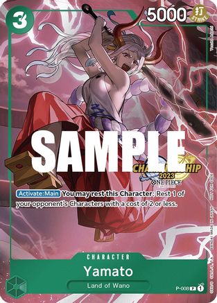 Yamato (CS 2023 Celebration Pack) (P-008) - One Piece Promotion Cards Foil