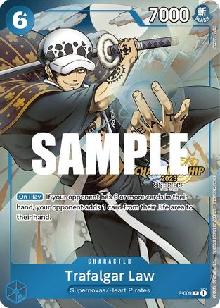 Trafalgar Law (CS 2023 Celebration Pack) (P-009) - One Piece Promotion Cards Foil