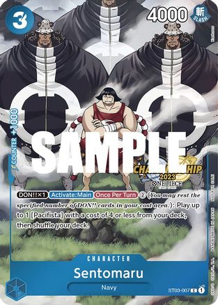 Sentomaru (CS 2023 Celebration Pack) (ST03-007) - One Piece Promotion Cards Foil