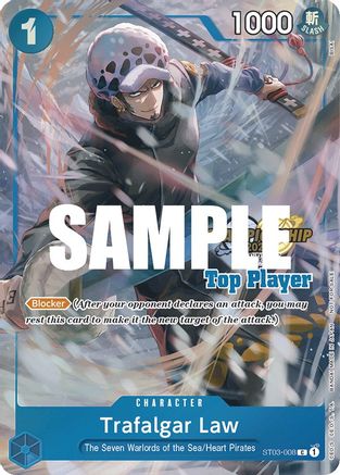 Trafalgar Law (CS 2023 Top Players Pack) (ST03-008) - One Piece Promotion Cards Foil