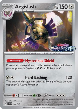 Aegislash - 060 (Prerelease) 60 - SV Scarlet & Violet Promo Cards Holofoil