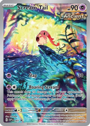 Scream Tail 65 - SV Scarlet & Violet Promo Cards Holofoil