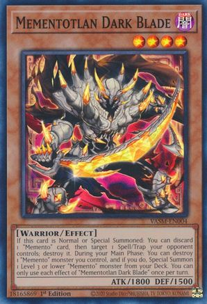 Mementotlan Dark Blade (VASM-EN004) - Valiant Smashers 1st Edition