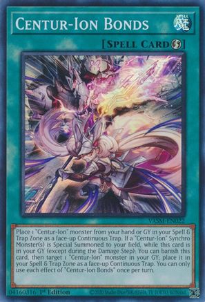 Centur-Ion Bonds (VASM-EN022) - Valiant Smashers 1st Edition