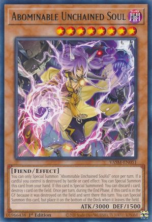 Abominable Unchained Soul (VASM-EN051) - Valiant Smashers 1st Edition