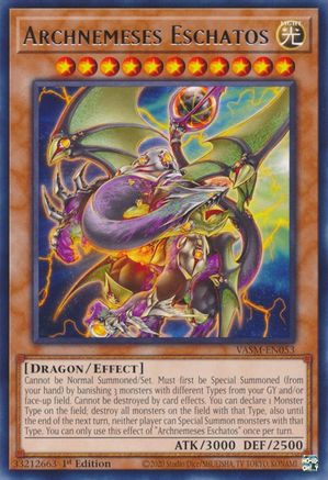 Archnemeses Eschatos (VASM-EN053) - Valiant Smashers 1st Edition