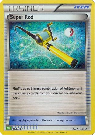 Super Rod (CLV) 27 - Trading Card Game Classic Holofoil