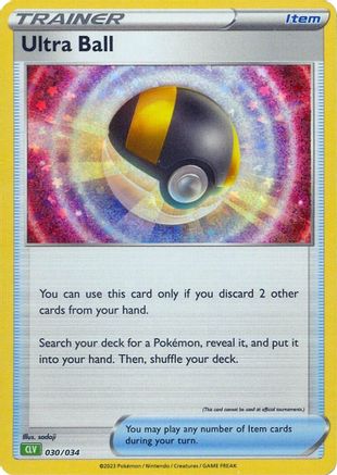 Ultra Ball (CLV) 30 - Trading Card Game Classic Holofoil