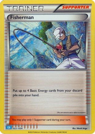 Fisherman 22 - Trading Card Game Classic Holofoil