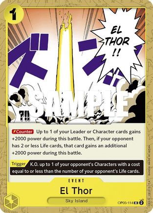 El Thor (OP05-114) - Awakening of the New Era