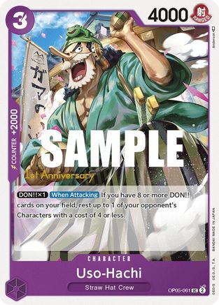 Uso-Hachi (OP05-061) - Awakening of the New Era: 1st Anniversary Tournament Cards