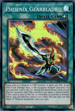 Phoenix Gearblade (MZMI-EN036) - Maze of Millennia 1st Edition