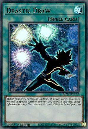 Drastic Draw (MZMI-EN037) - Maze of Millennia 1st Edition