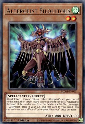 Altergeist Silquitous (MZMI-EN063) - Maze of Millennia 1st Edition