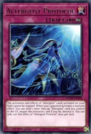 Altergeist Protocol - MZMI-EN068 - Maze of Millennia 1st Edition