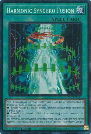 Harmonic Synchro Fusion (CR) (MZMI-EN035) - Maze of Millennia 1st Edition