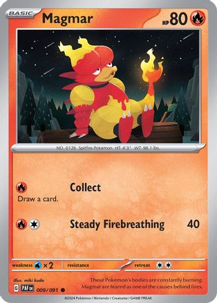 Magmar 9 - SV Paldean Fates