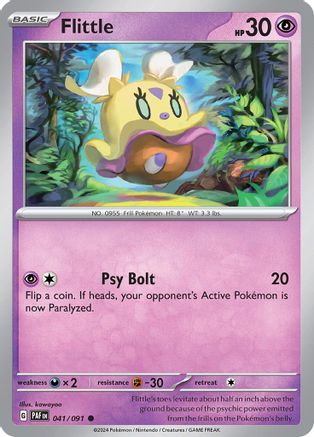 Flittle - 041/091 41 - SV Paldean Fates Reverse Holofoil