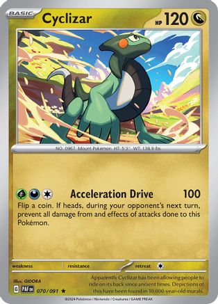 Cyclizar - 070/091 70 - SV Paldean Fates Holofoil