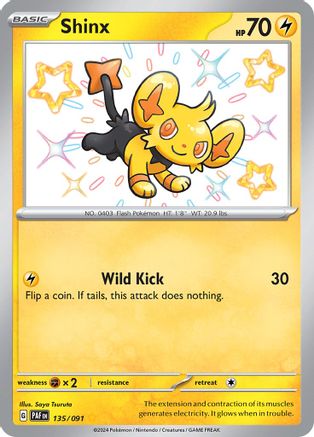 Shinx 135 - SV Paldean Fates Holofoil