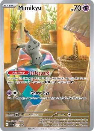 Mimikyu SVP075 - SV Scarlet & Violet Promo Cards Holofoil