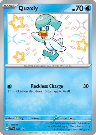 Quaxly - 082 82 - SV Scarlet & Violet Promo Cards Holofoil