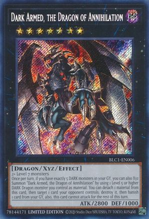 Dark Armed, the Dragon of Annihilation (BLC1-EN006) - Battles of Legend: Chapter 1 Limited